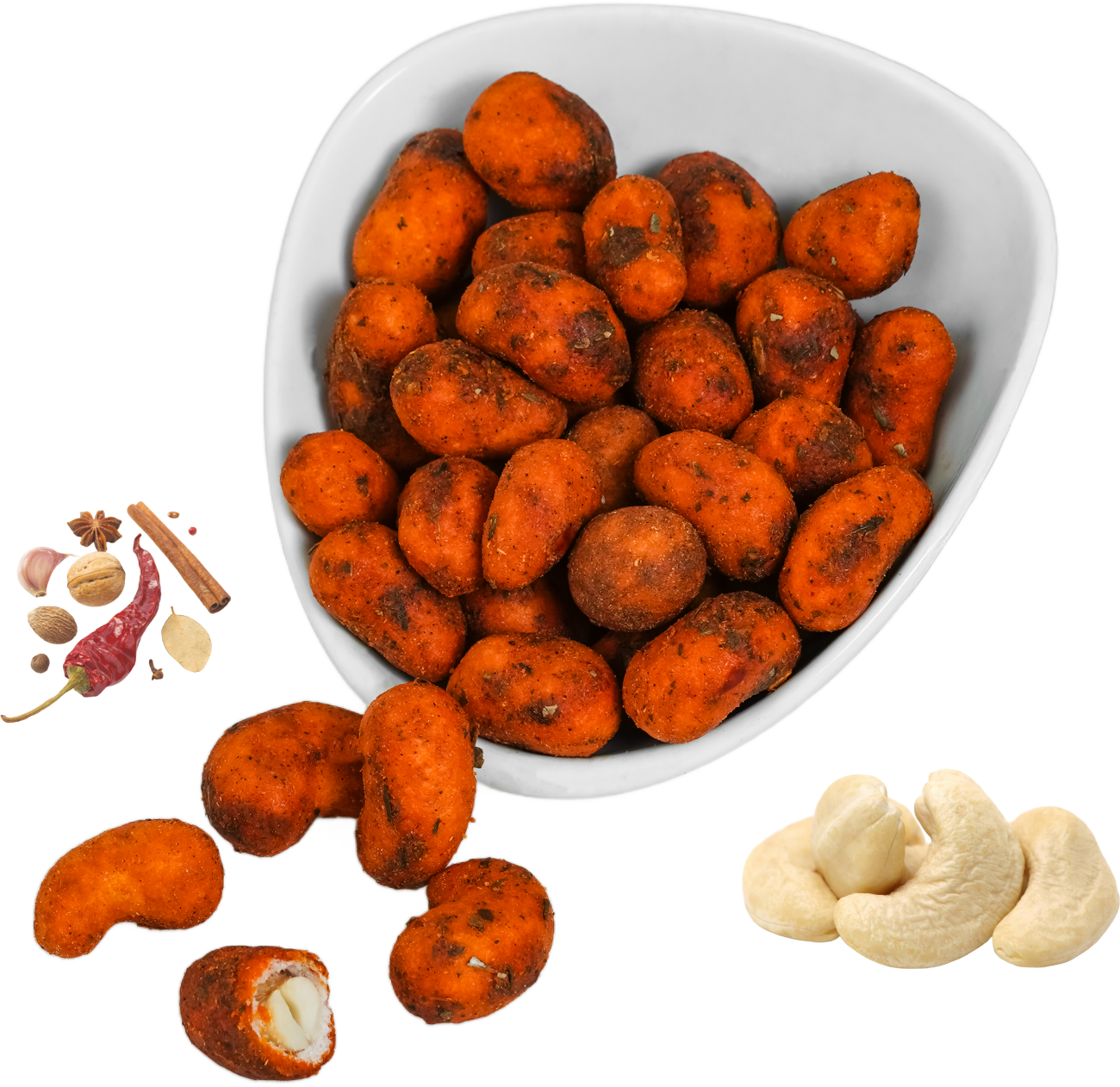 Spicy & Herbs Flavour - Nutchy Foods